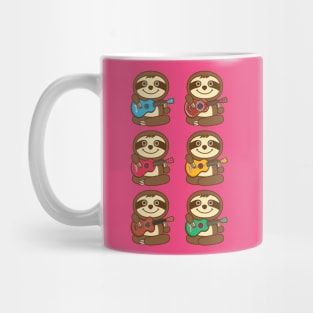 Sloth Ukulele Mug